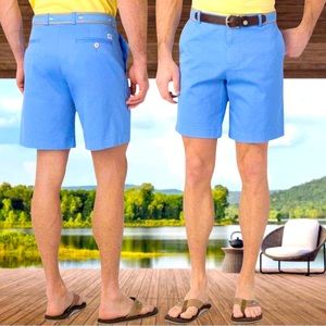 Southern Tide Men's Blue Channel Marker Classic Fit Shorts Size 35